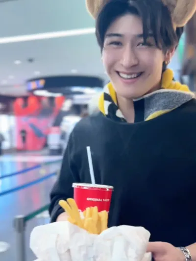 アキと野球観戦