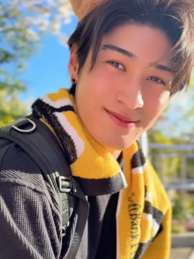 アキと野球観戦