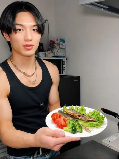 サンマの塩焼き