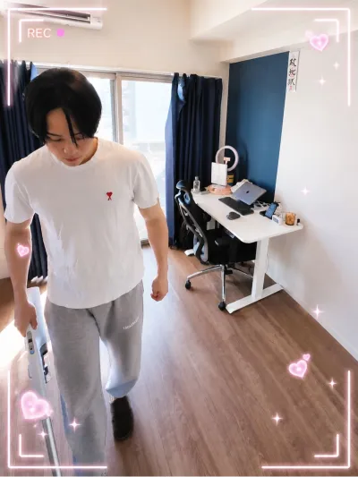 カイト、出勤前は何してるの？