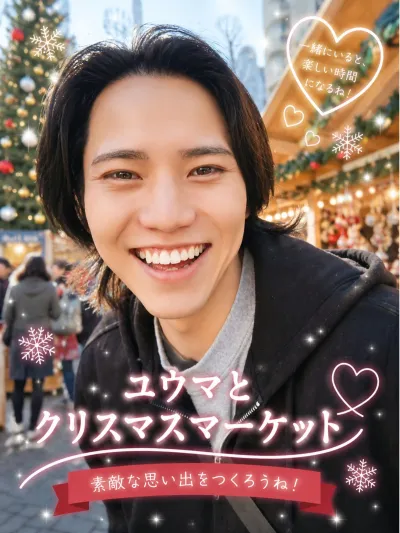 ユウマと クリスマスマーケット