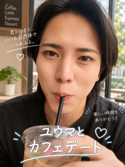 ユウマと カフェデート