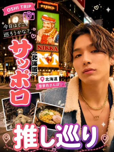 カエデとヨウイチのサッポロ巡り