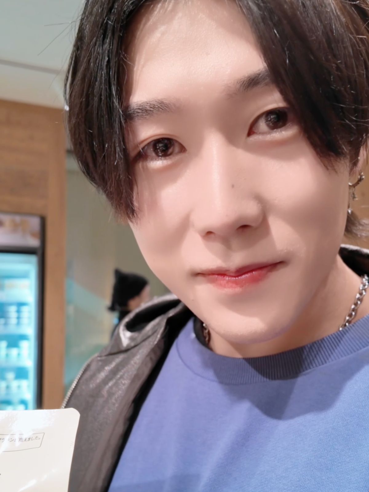 シンの家に泊まり準備