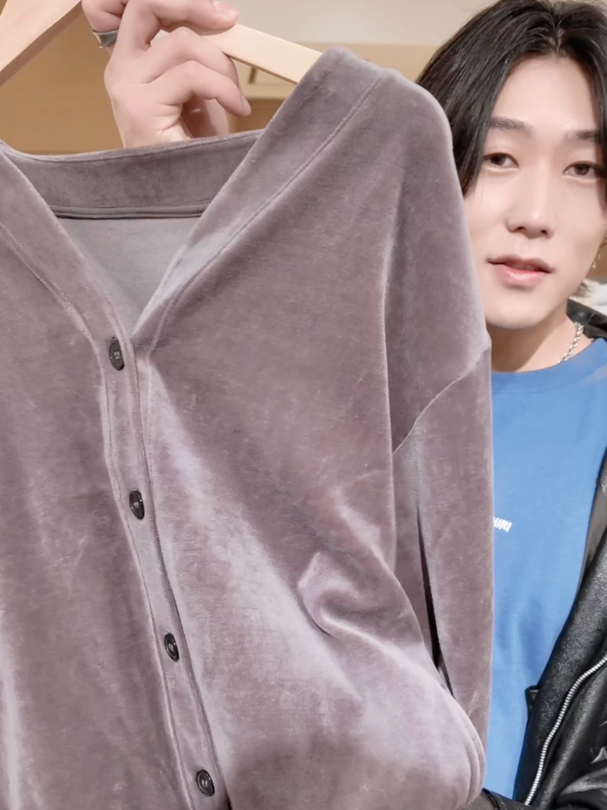 シンの家に泊まり準備