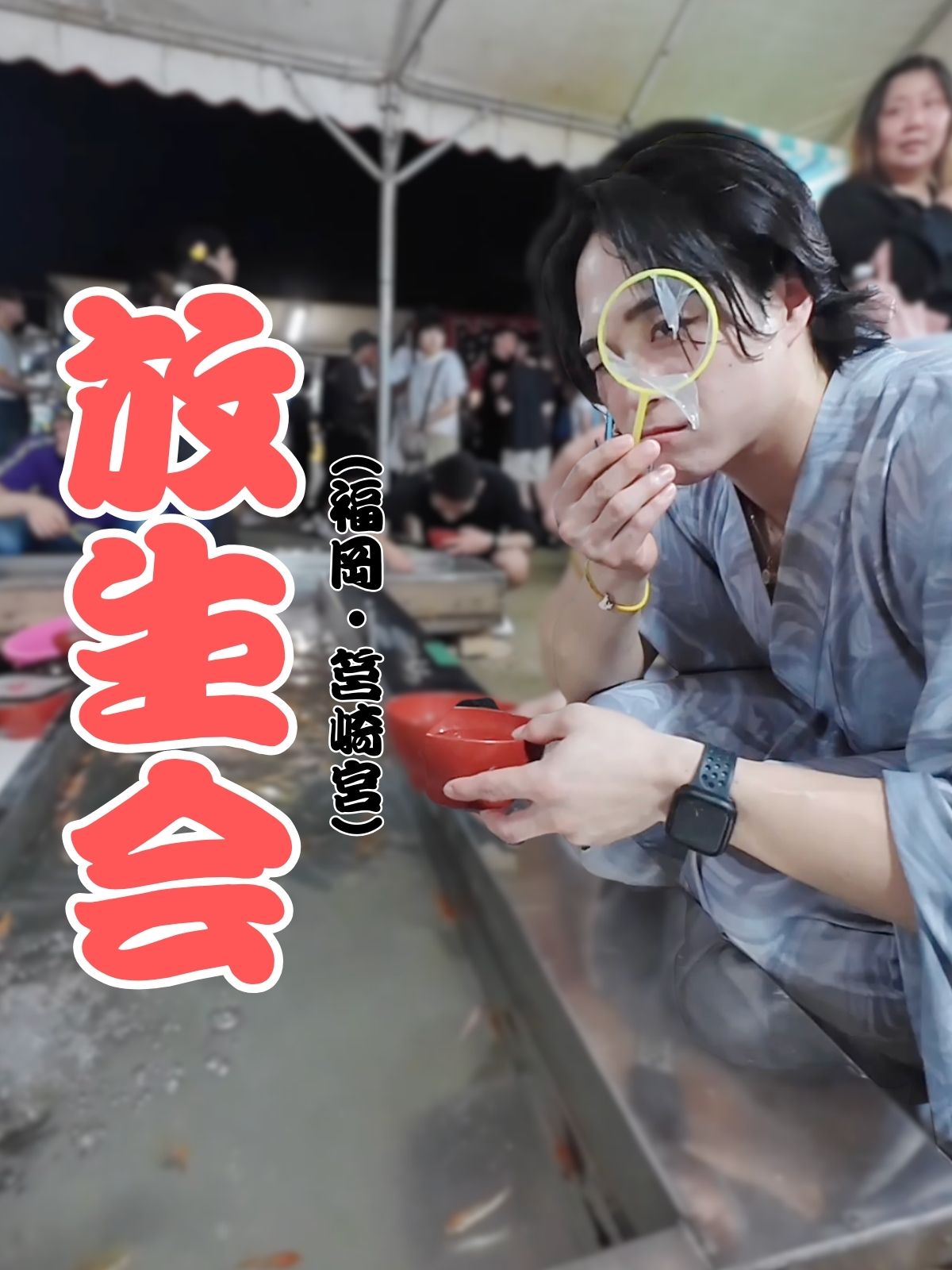 カイトの放生会巡り（福岡・筥崎宮）